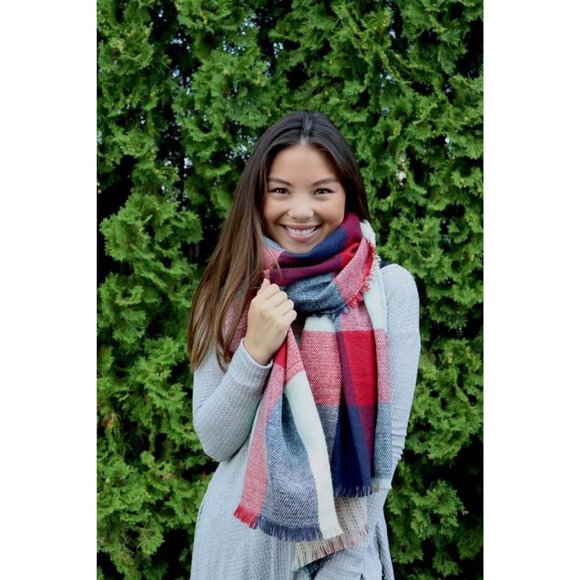 Plaid Scarf - Picture 3 of 3